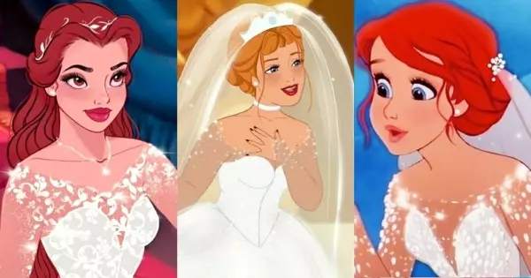 Your Disney ✨Wedding Dress Glow Up Preference Reveals Your Secret Love Wish